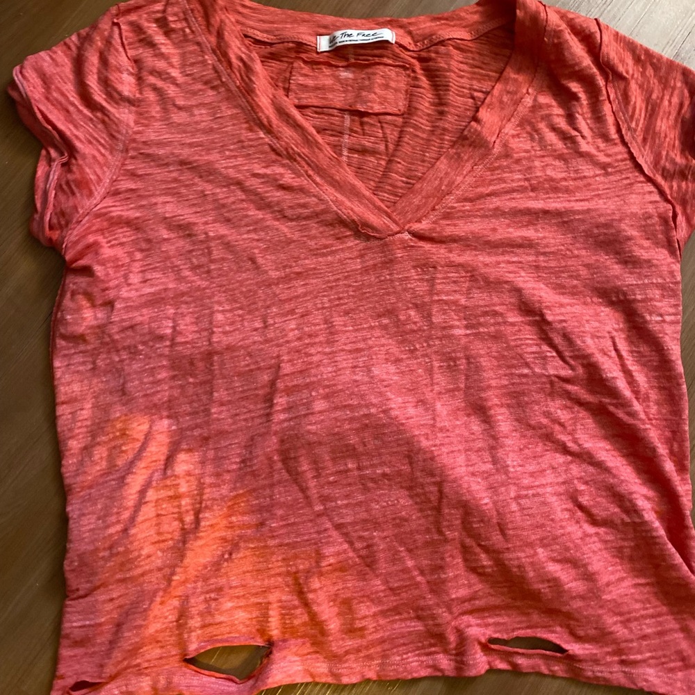 Free People Ripped Tee - Picture 2 of 3